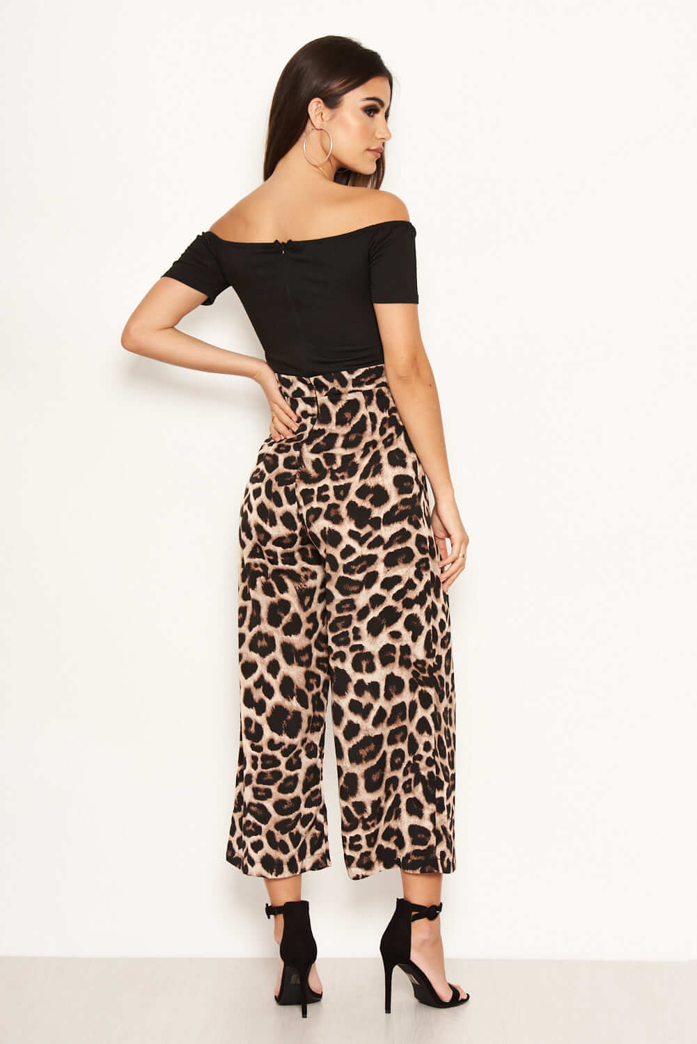 2 in 1 Leopard Print Jumpsuit