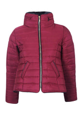 Plum Puffer Jacket