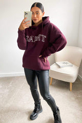 Wine Saint Oversized Hoodie